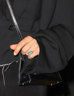 Lady Gaga and fianc? Michael Polansky were spotted leaving The Corner Store after having dinner in New York City
