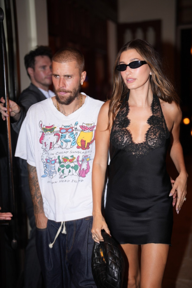 Justin & Hailey Bieber Shine at NYC SWAG II Album Release Party in NYC!