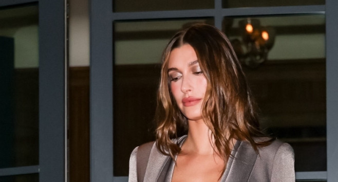 Hailey Bieber shines in Dior as she steps out in NYC