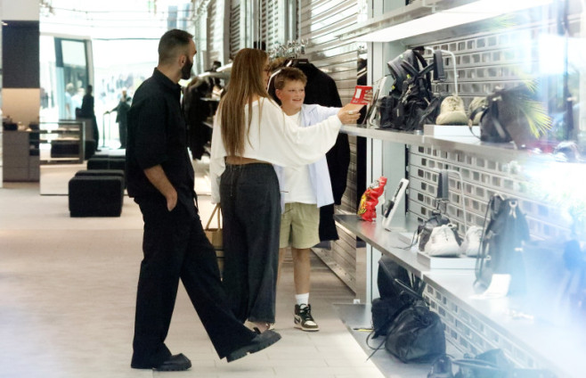 Jennifer Lopez Stuns in Crop Top During Saturday Shopping Spree With Ex Ben Affleck's Son Samuel