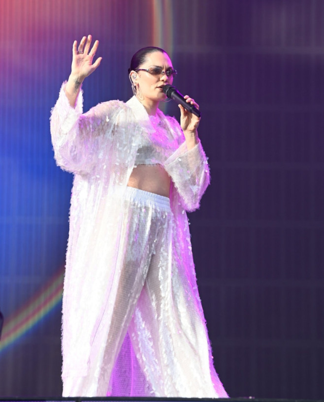 Jessie J lights up the stage at Radio 2 In The Park in Chelmsford
