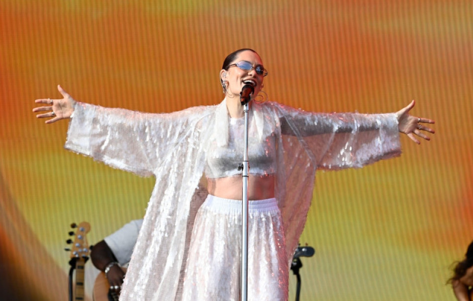Jessie J lights up the stage at Radio 2 In The Park in Chelmsford