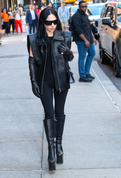 Lady Gaga arrives to 'The Late Show with Stephen Colbert' TV show, New York, USA - 08 Sep 2025