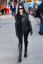 Lady Gaga arrives to 'The Late Show with Stephen Colbert' TV show, New York, USA - 08 Sep 2025