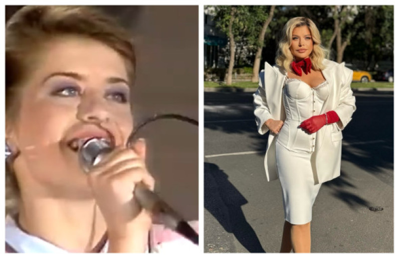 Loredana Groza, la Festivalul de la Mamaia în 1986, versus acum