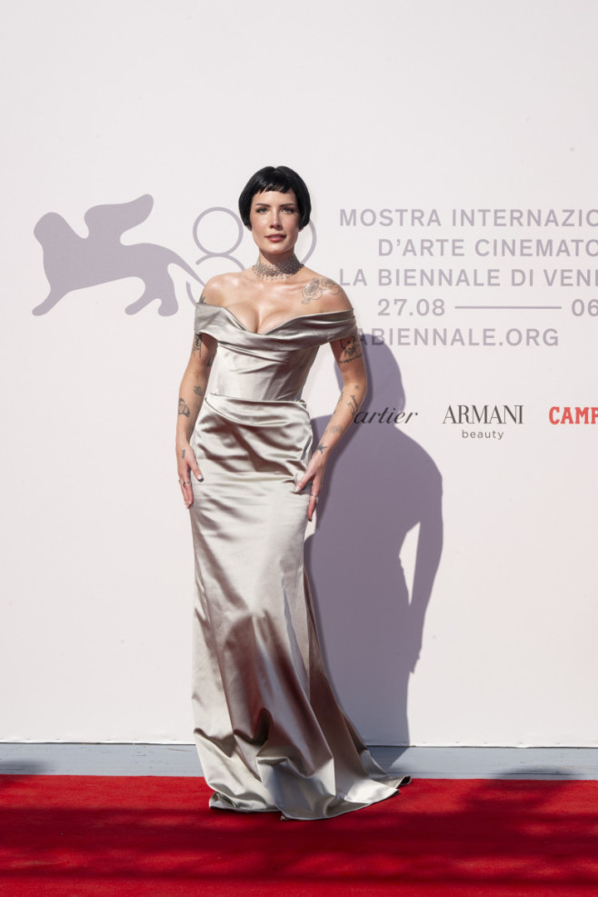 Halsey la Festivalul de Film de la Veneția/ Profimedia