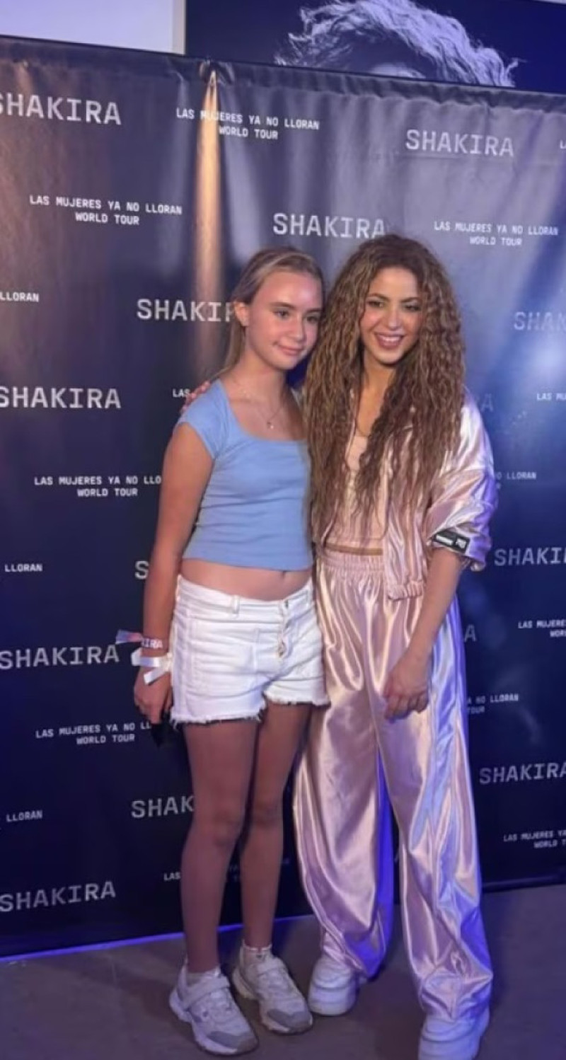 Shakira și fiica fostului partner