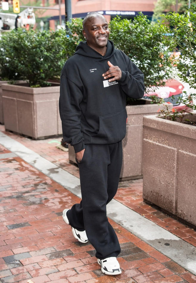 Akon Visits Fox 29's 'Good Day' Morning Show In Philadelphia - 16 July 2025