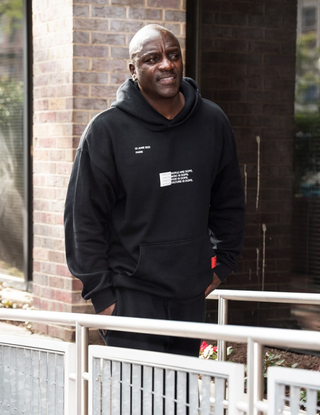 Akon Visits Fox 29's 'Good Day' Morning Show In Philadelphia - 16 July 2025