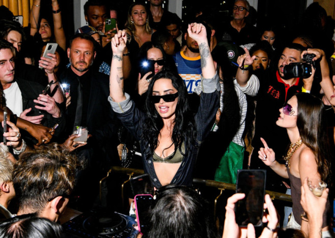 Paper x Demi Lovato NYFW Boom Party, BOOM, The Standard, NYC, New York, United States - 15 Sep 2025