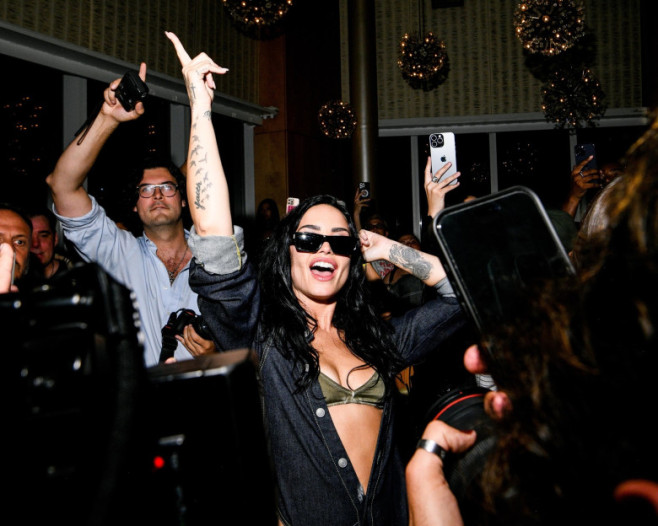 Stars Shine at Paper x Demi Lovato NYFW Boom Party at The Standard