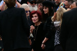 Sharon Osbourne la înmormântarea lui Ozzy Osbourne/ Profimedia
