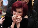 Sharon Osbourne la înmormântarea lui Ozzy Osbourne/ Profimedia