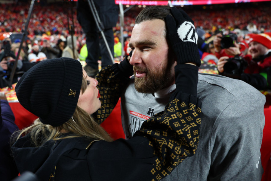 Taylor Swift și Travis Kelce/ Profimedia