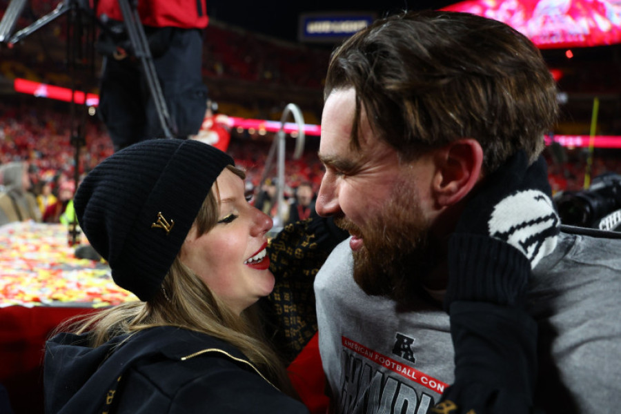 Taylor Swift și Travis Kelce/ Profimedia