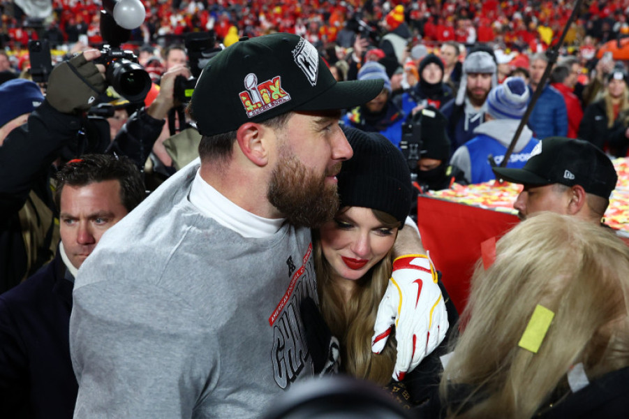Taylor Swift și Travis Kelce/ Profimedia