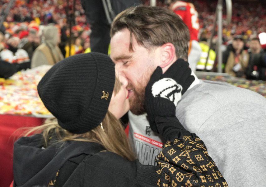 Taylor Swift și Travis Kelce/ Profimedia