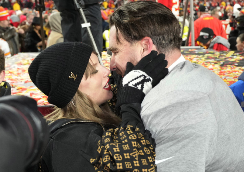 Taylor Swift și Travis Kelce/ Profimedia