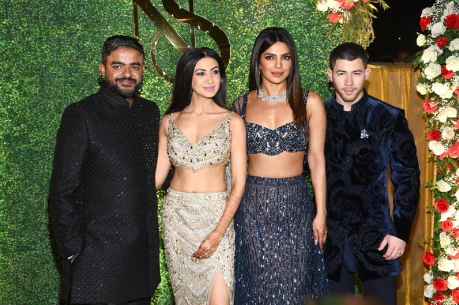 Priyanka Chopra Jonas and Nick Jonas celebrate Siddharth Chopra’s wedding musical night in Mumbai