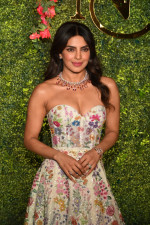 Priyanka Chopra Shines at Mumbai Cocktail Party Celebrating Brother Siddharth Chopra's Wedding