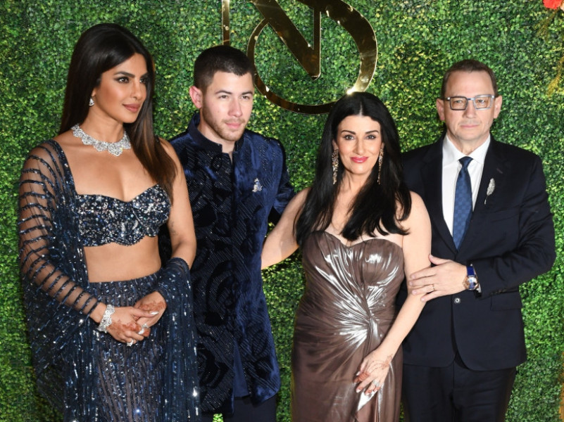 Priyanka Chopra Jonas and Nick Jonas celebrate Siddharth Chopra’s wedding musical night in Mumbai