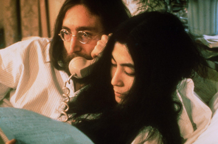 John Lennon and Yoko Ono