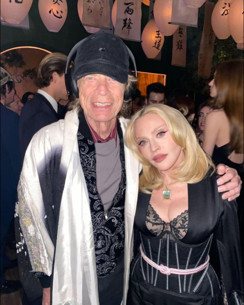 madonna si mick jagger