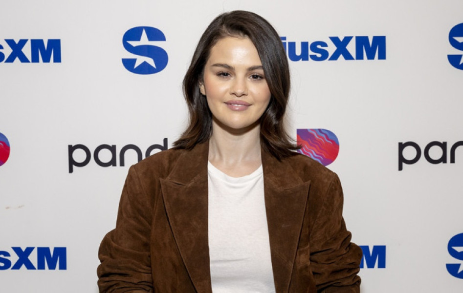 Selena Gomez Visits The SiriusXM Studios In Los Angeles