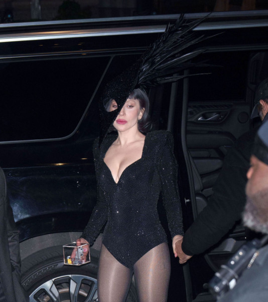 Lady Gaga is seen in Manhattan, New York City - 3/9/25