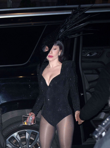 Lady Gaga is seen in Manhattan, New York City - 3/9/25