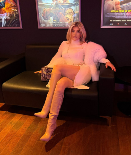 loredana groza in rochie alba (5)