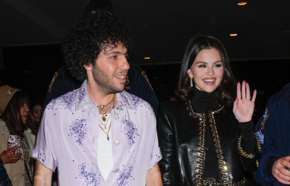 Selena Gomez and Benny Blanco are seen in New York City