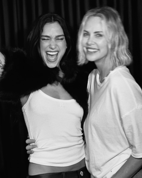 charlize theron la concert dua lipa (5)