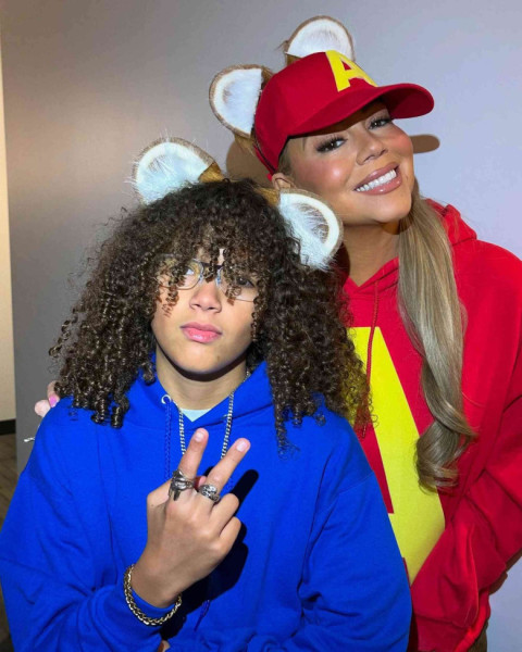 Mariah Carey și fiul ei