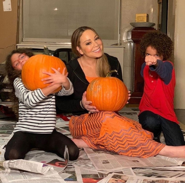 Mariah Carey și copiii ei