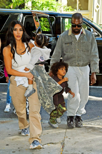 Kanye West și Kim Kardashian