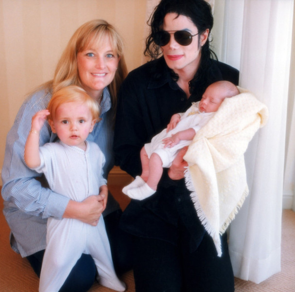 EXCLUSIVE: ** PREMIUM RATES APPLY **  Michael Jackson - who died 10 years ago today - poses with his children in this set of incredible and extraordinary family photographs.