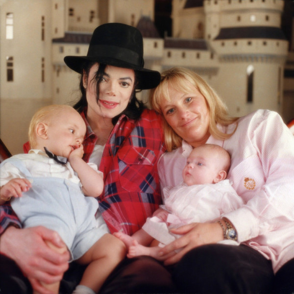EXCLUSIVE: ** PREMIUM RATES APPLY **  Michael Jackson - who died 10 years ago today - poses with his children in this set of incredible and extraordinary family photographs.