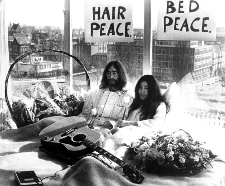 John Lennon și Yoko Ono