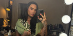 Demi Lovato on social media