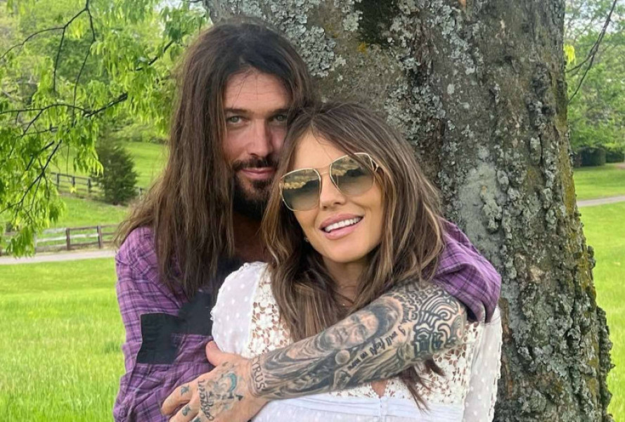 Elizabeth Hurley și Billy Ray Cyrus/ Foto: Instagram