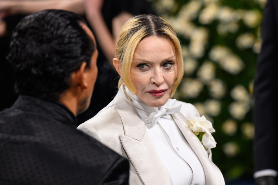 New York, USA. 6 May 2025. Madonna attending the Metropolitan Museum of Art Costume Institute Benefit Gala 2025. Photo credit should read: Matt Crossick/Alamy Live News