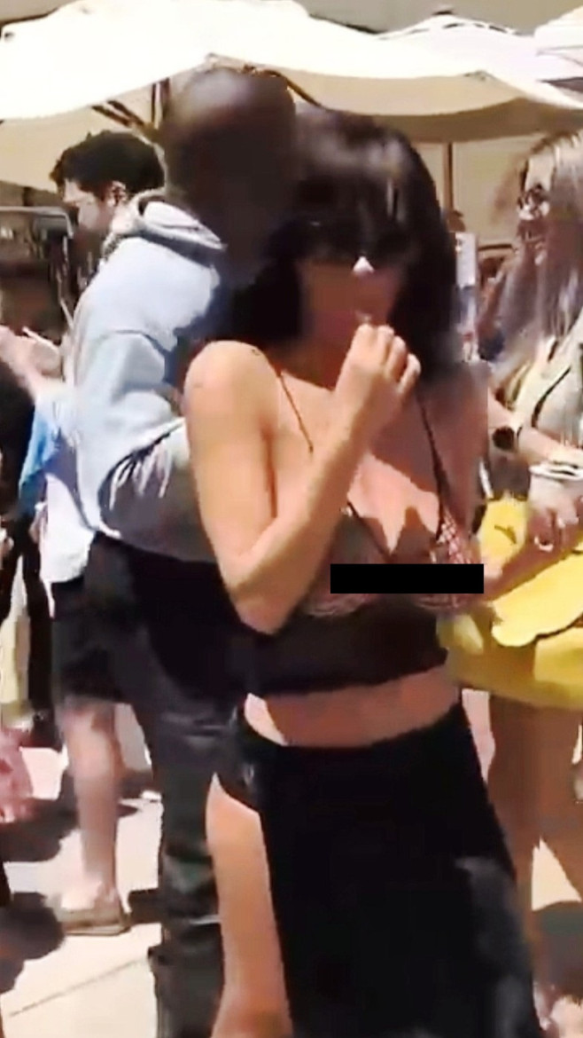 Kanye West and Bianca Censori enjoy a casual ice cream outing in Mallorca