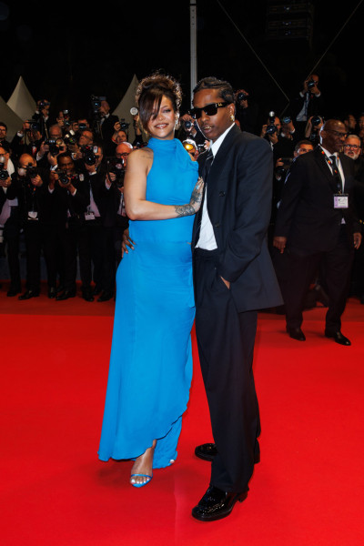 ASAP Rocky și Rihanna la Festivalul de Film de la Cannes/ Profimedia