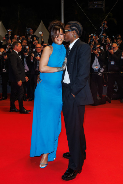 ASAP Rocky și Rihanna la Festivalul de Film de la Cannes/ Profimedia