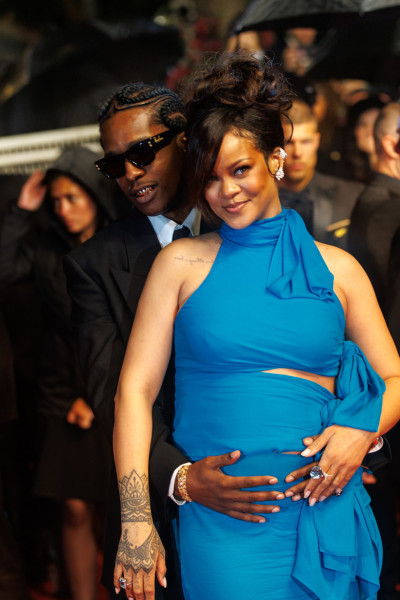 ASAP Rocky și Rihanna la Festivalul de Film de la Cannes/ Profimedia