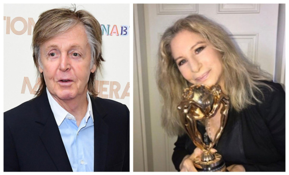 Paul McCartney și Barbra Streisand