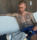 Justin Bieber, alături de fiul său, Jack. Foto: Instagram Justin Bieber