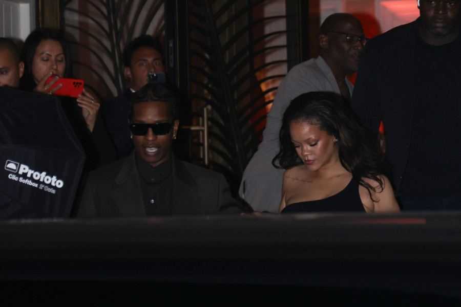 A$AP Rocky și Rihanna/ Profimedia