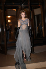 Miley Cyrus Makes A Stunning Arrival At Her Paris Hotel In A Sheer Dress - 18 Jun 2025